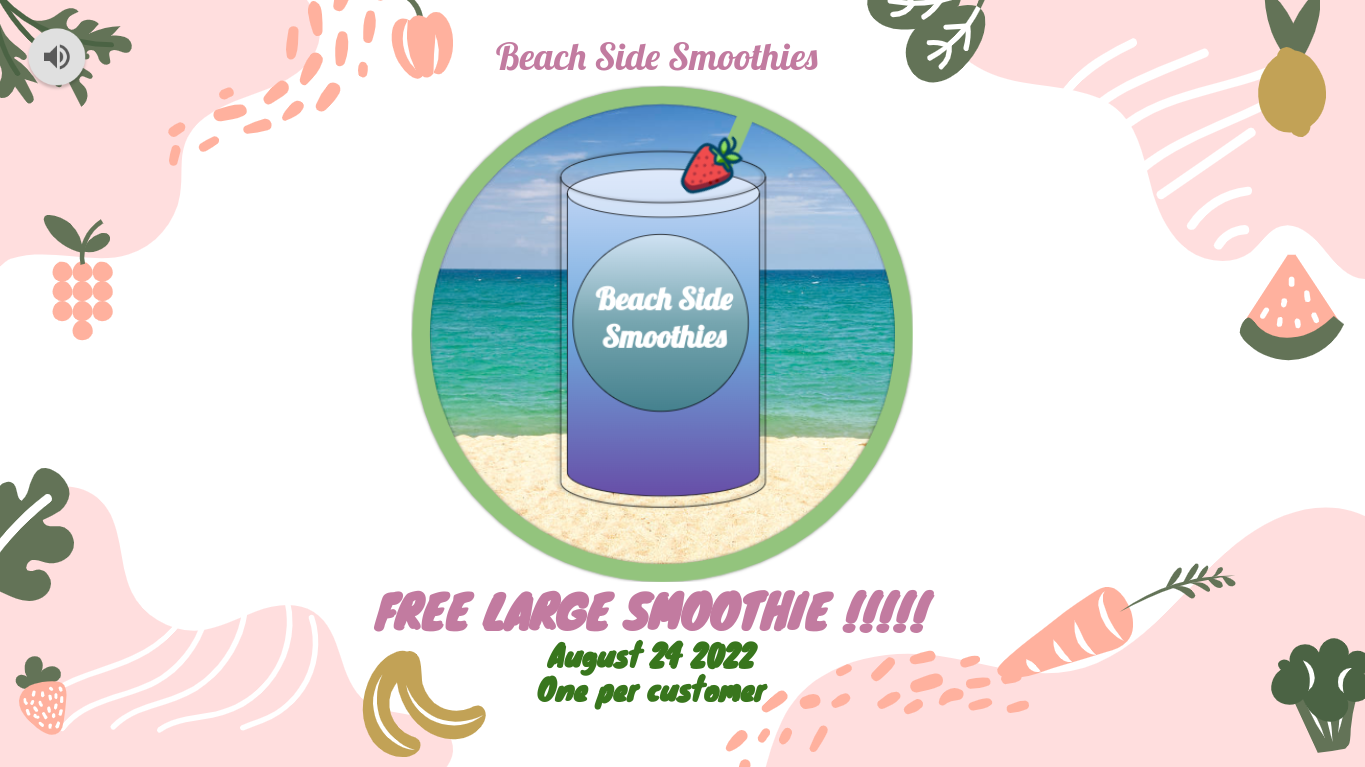 CLICK HERE FOR A FREE LARGE SMOOTHIE